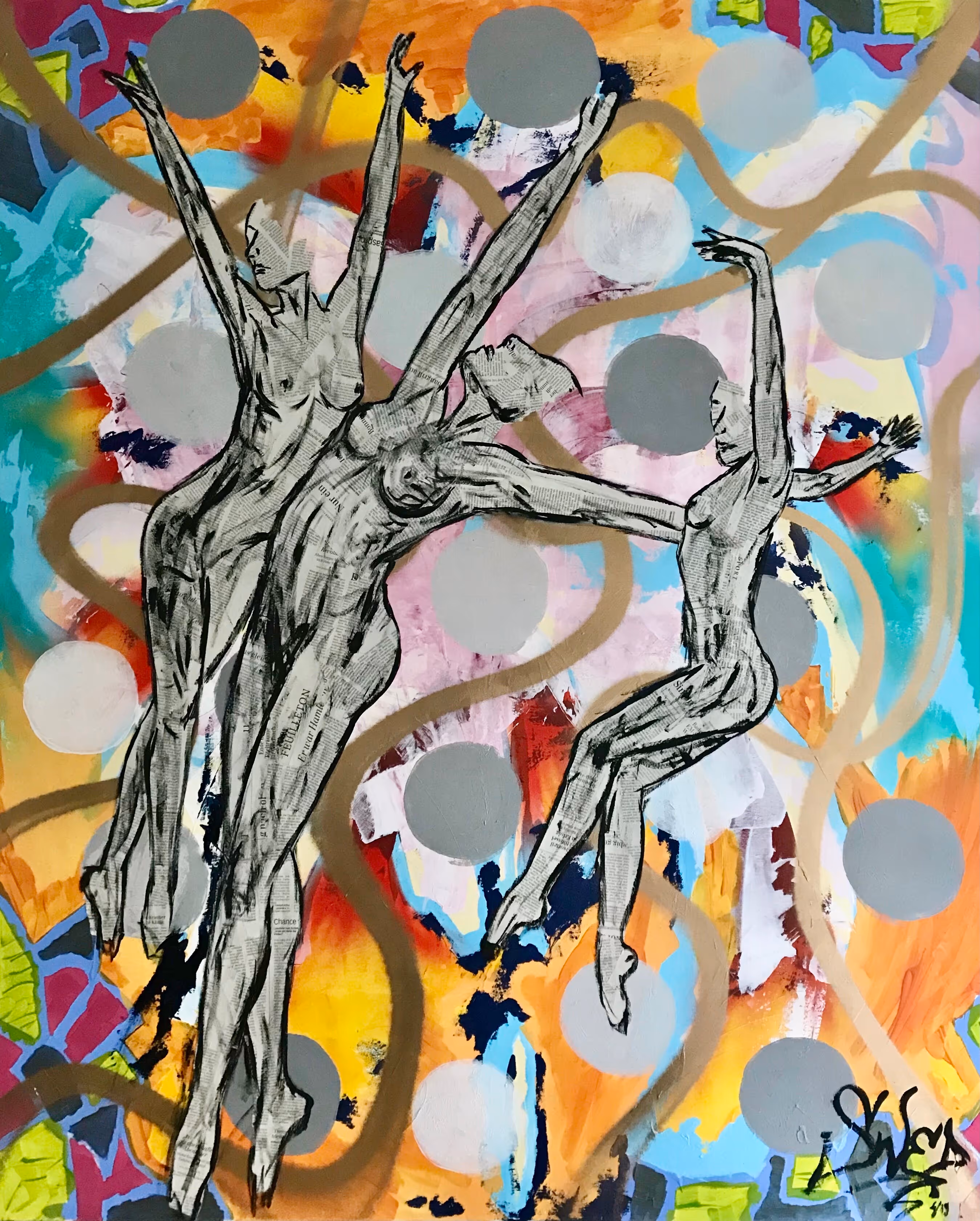 Painting of Skywalking